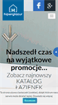 Mobile Screenshot of hiperglazur.pl